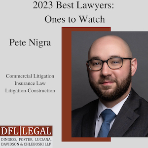 Peter Nigra - Best Lawyers: Ones to Watch in America