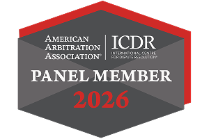 Panel Member 2026 badge